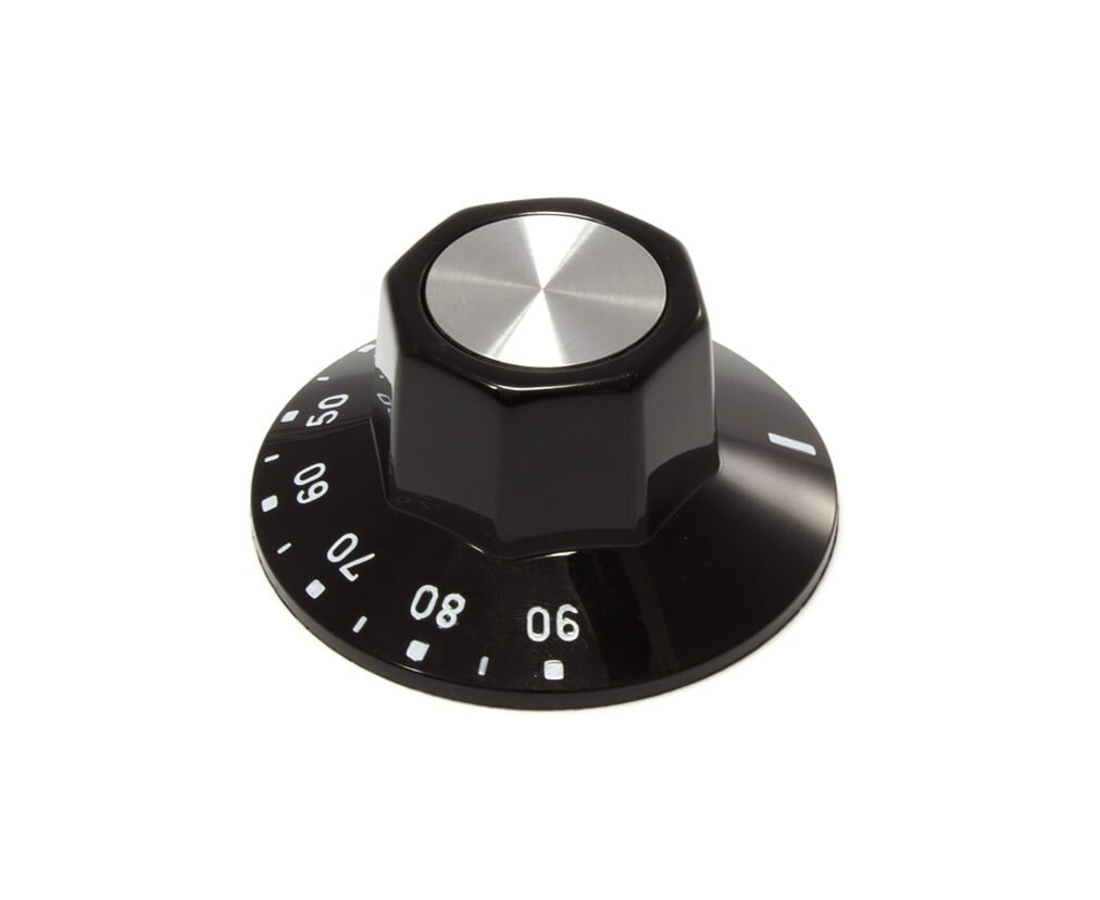 MANOPOLA SCALDAVIVANDE NERA ø 50 mm 30-90°C EGO 0000.524.804 3241721