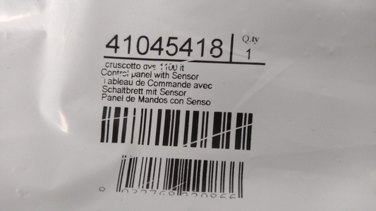 CRUSCOTTO LAVATRICE CANDY HOOVER ORIGINALE 41045418