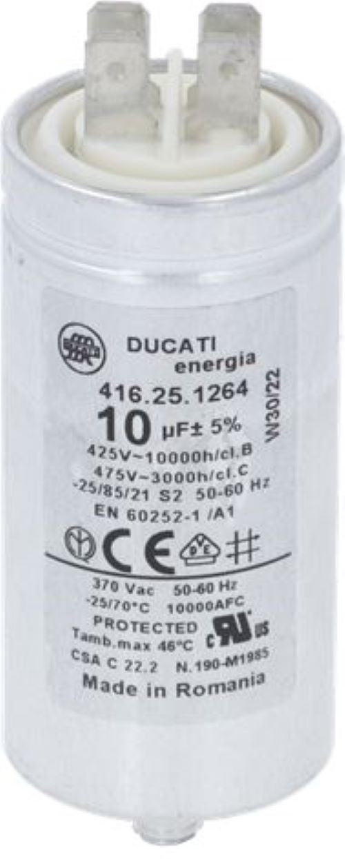 CONDENSATORE DUCATI 416.25.1264 10mf 450V SPEDITO CON CORRIERE