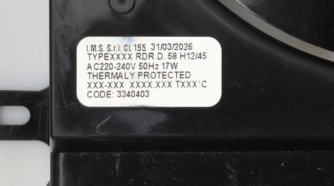 TEKA MOTORE VENTOLA TANGENZIALE TEKA 83340403