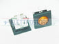 INTERRUTTORE BIPOLARE ARANCIO 25x27mm LUMINOSO