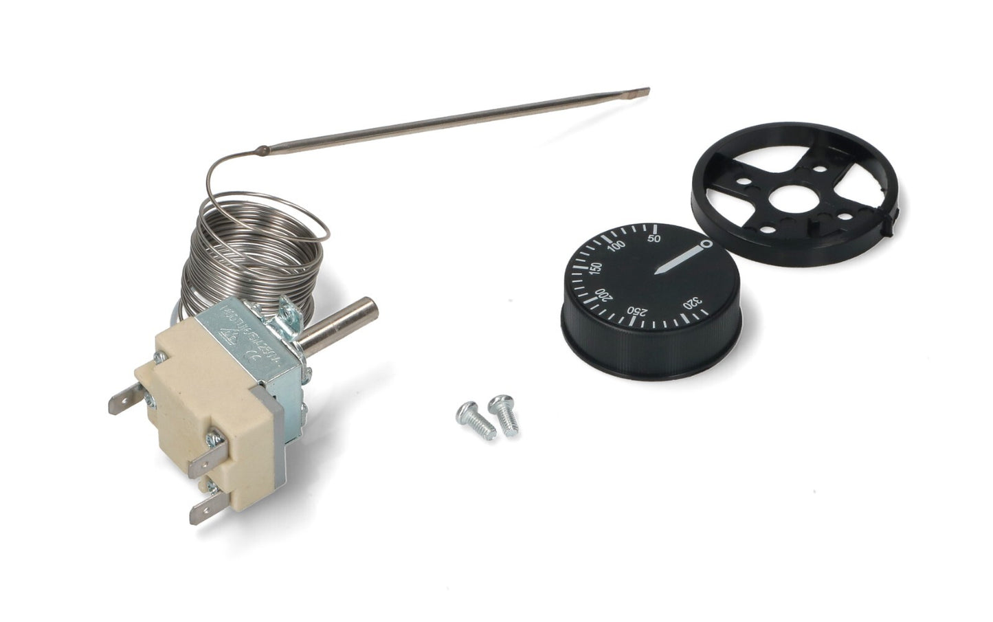 KIT TERMOSTATO FORNO 50°-320°C CAPILLARE 2mt