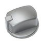 Manopola Silver Inox Per Forno Hotpoint Ariston Indesit non Originale C00284958