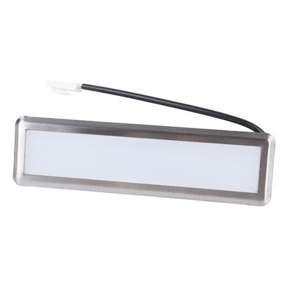 FARETTO CAPPA LED 2W 220V UNIVERSALE 4,8 X 17,5cm ESTERNE 16 x 3,5cm INCASSO