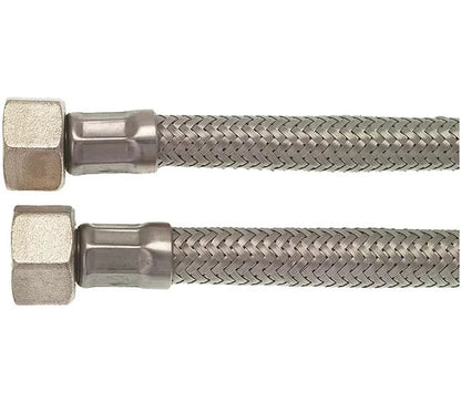 TUBO FLESSIBILE 180 cm 3/8 FF SEDE CONICA 1,80mt