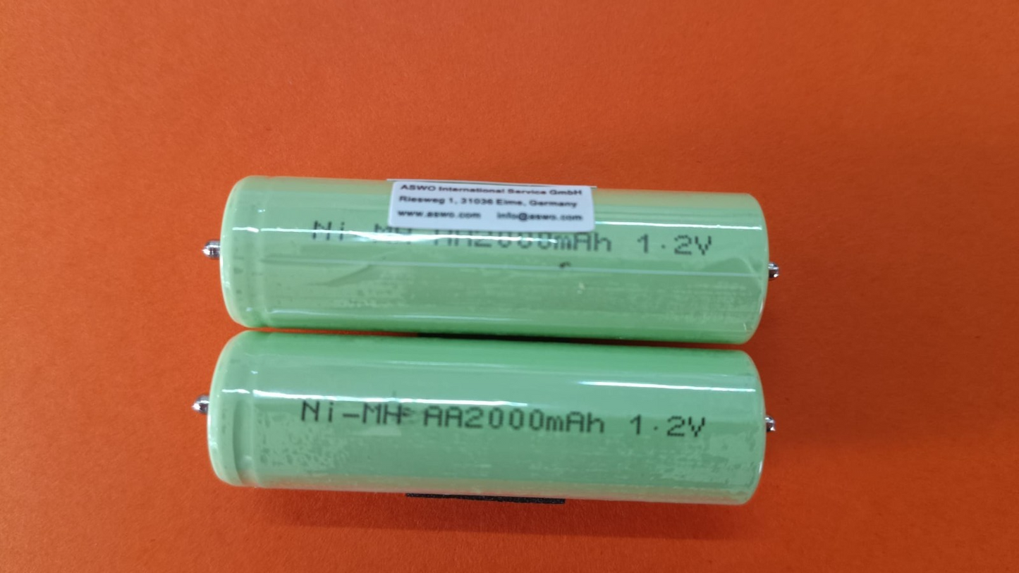COPPIA DI BATTERIE PANASONIC PER ER160 - WER160L2506 non ORIGINALI
