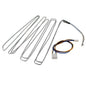 KIT RESISTENZA + TERMOFUSIBILE FRIGORIFERO ARISTON HOTPOINT INDESIT C00274107