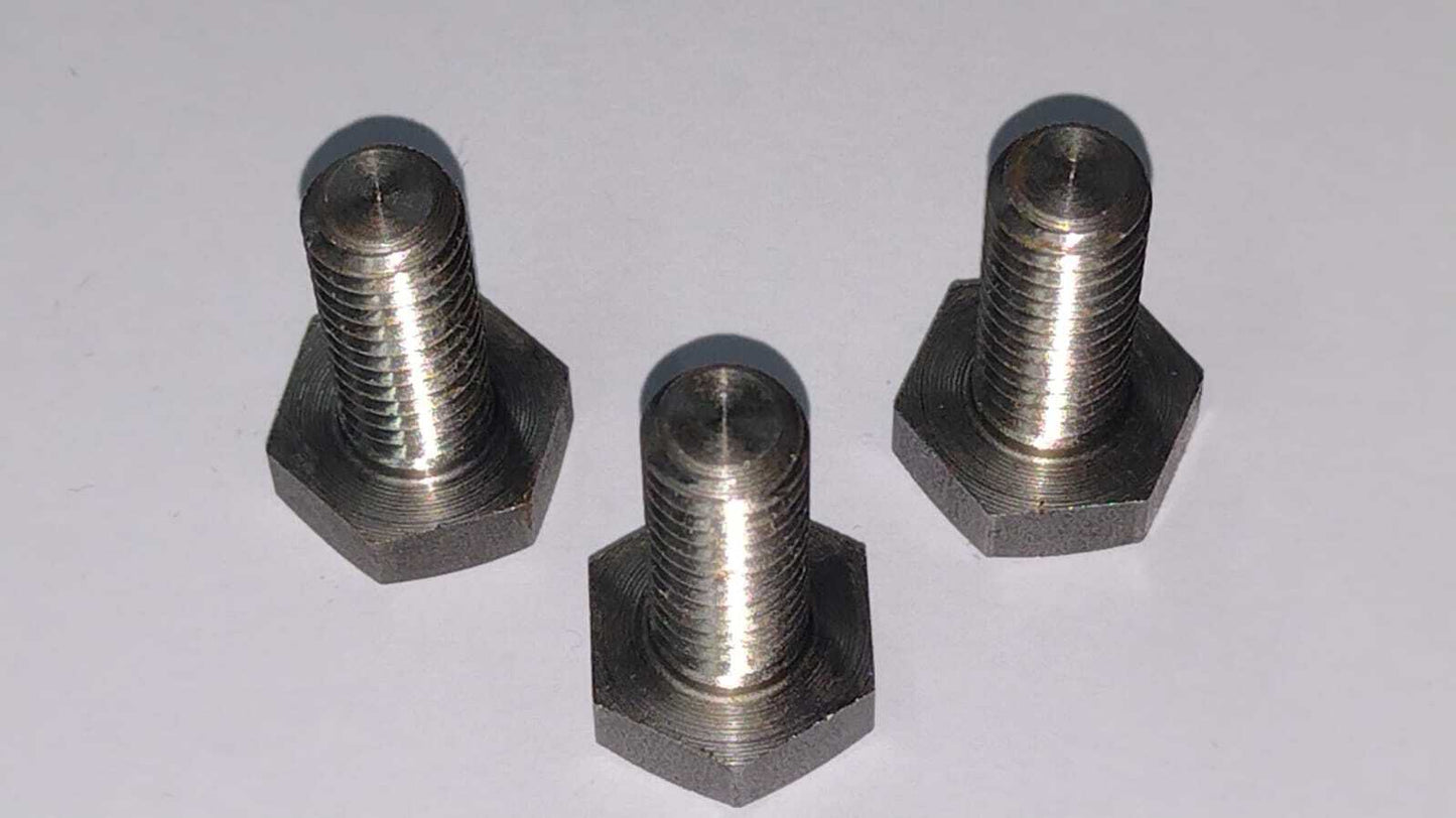 KIT 3 VITI FISSAGGIO LAMA AFFETTATRICE FILETTO Ø 8mm LUNGHEZZA 25mm INOX