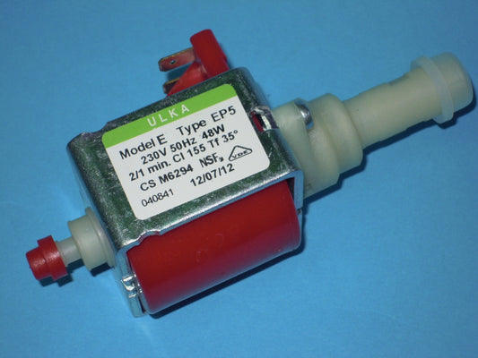 POMPA ULKA Model:E Type:EP5 230V 48W 2/1 min15bar 650cc ULKA PUMP CEME PUMP