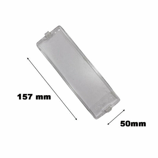 Plafoniera coprilampada cappa 157x50mm per Elica