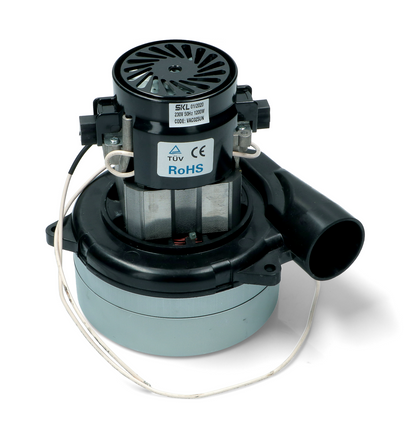 MOTORE CON TUBO CANNOTTO ASPIRAPOLVERE TRAINO BIDONE A CARRELLO 1200W 230V Hz50