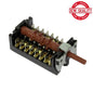 COMMUTATORE BEKO FORNO POSIZIONI 6 + 0 263900054 Gottak 870701K .