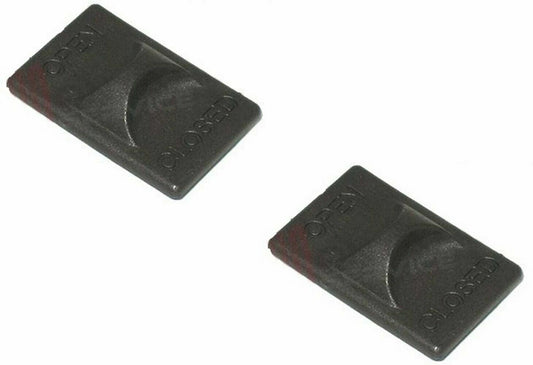 GANCI CAPPA LEVA PIASTRINA PER GANCIO PANNELLO CAPPA 2 PEZZI colore bianco