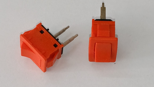 Interruttore 20x13mm Arancio