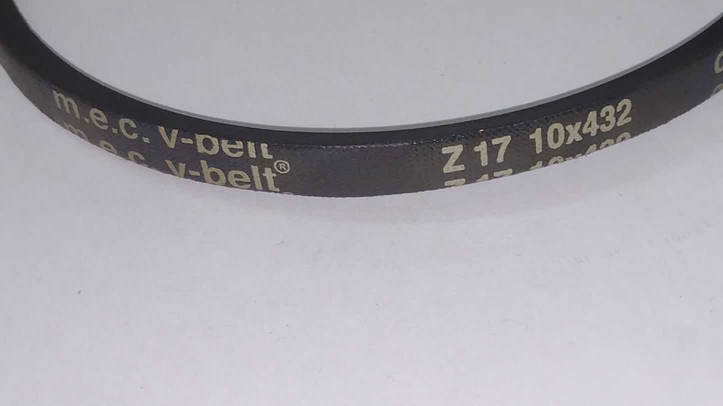 CINGHIA TRAPEZOIDALE Z17 10 x432 mm spedita con Raccomandata Postale
