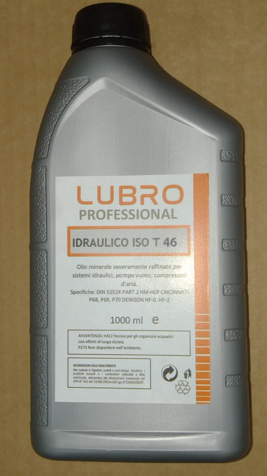OLIO SPECIFICO MACCHINE SOTTOVUOTO 1 L CODICE: 9709001