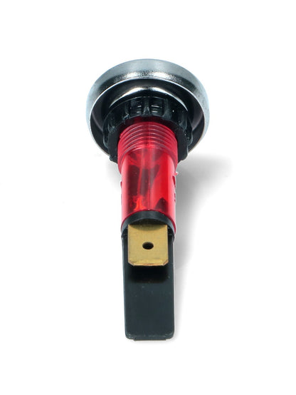 SPIA LUMINOSA TONDA ROSSA 250V