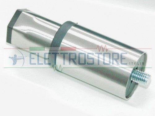 PIEDINO INOX REGOLABILE D.40mm H.95-110mm VITE M10 PIEDE ESAGONALE INOX