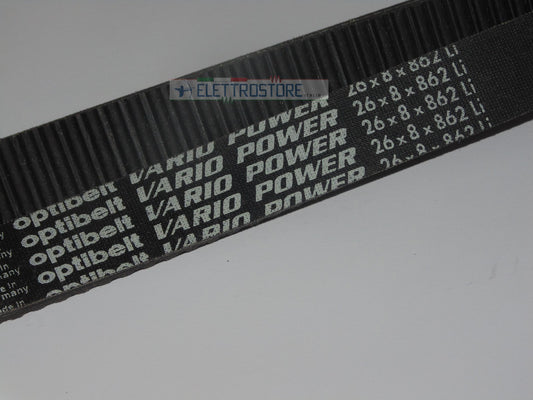 CINGHIA PLANETARIA 900W25-10857 CINGHIA 493NV BELT OPTIBELT VARIO POWER 26x8x862