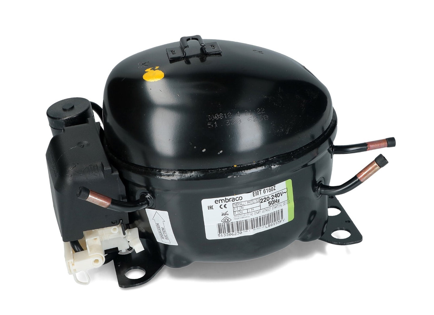 COMPRESSORE EMBRACO EMT6160Z R134a MHBP 6,76cc