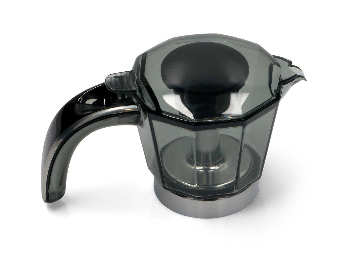 DELONGHI Caraffa 4 Tazze 71 mm Originale Macchina Caffè Moka Alicia EMKM4.B