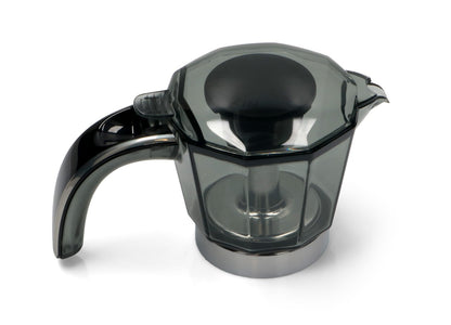 DELONGHI Caraffa 4 Tazze 71 mm Originale Macchina Caffè Moka Alicia EMKM4.B