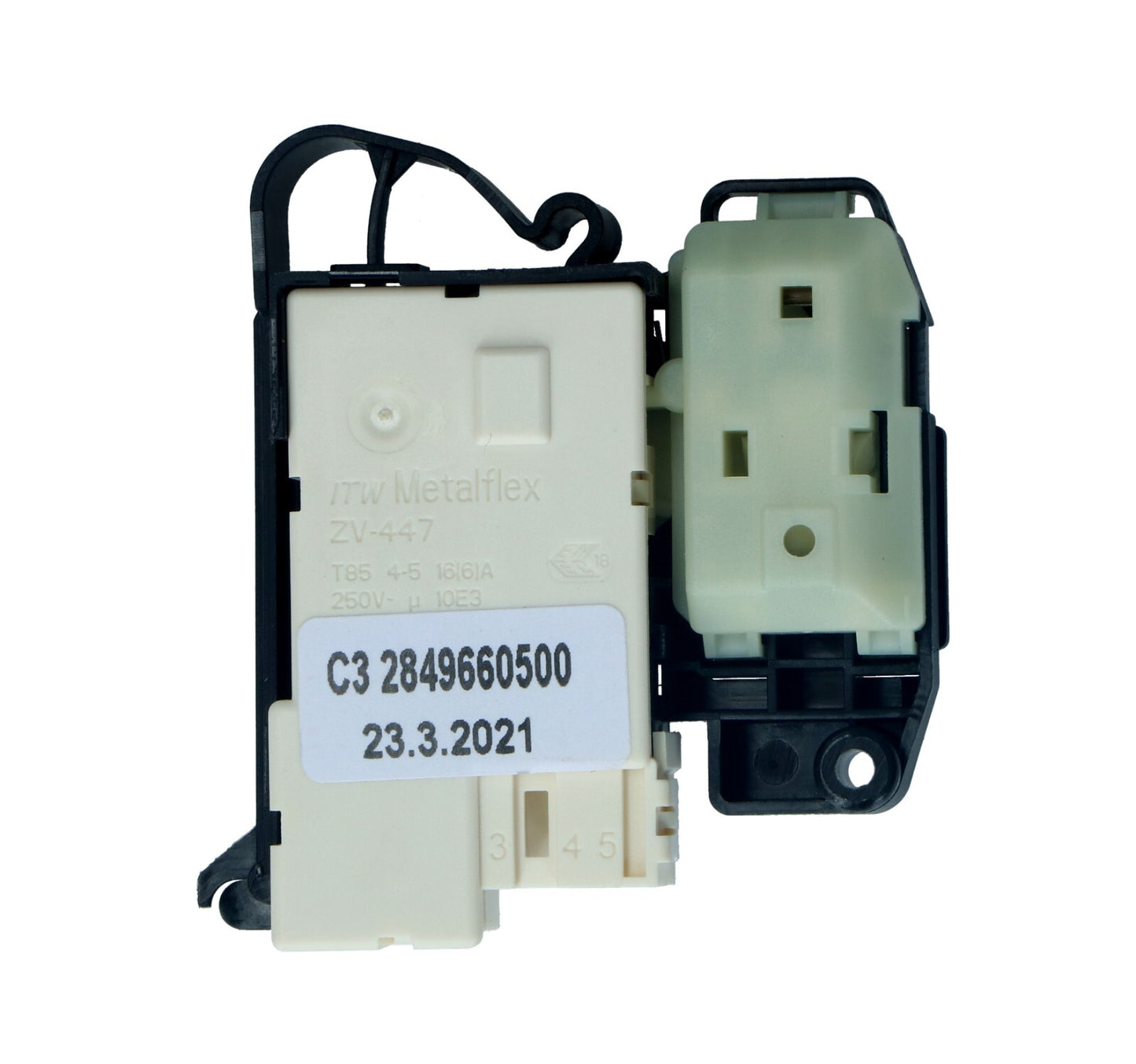 ELETTROSERRATURA BLOCCOPORTA LAVATRICE BEKO 2849660500 METALFLEX ZV447C3