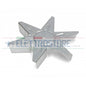 VENTOLA MOTORE FORNO 6 pale Ø150mm. Altezza: 21,5mm