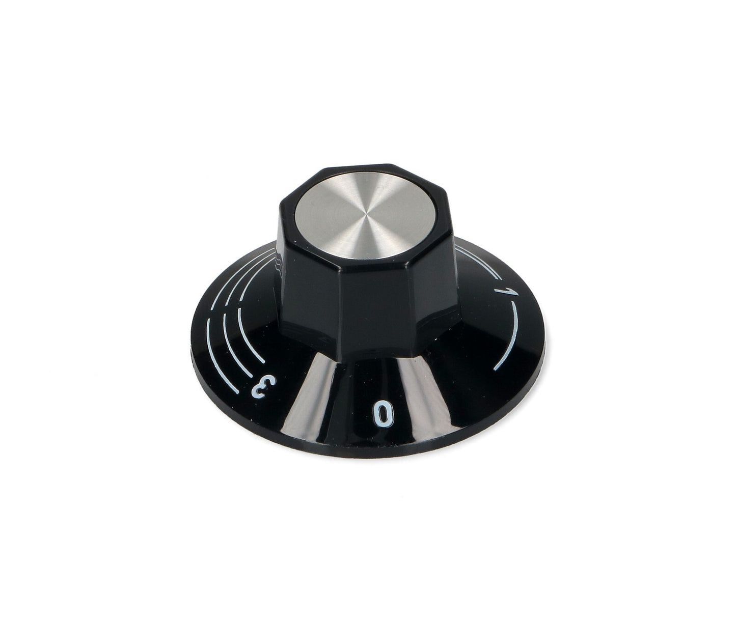 MANOPOLA REGOLAZIONE NERA ø 50mm EGO 0000.524.010 3241566