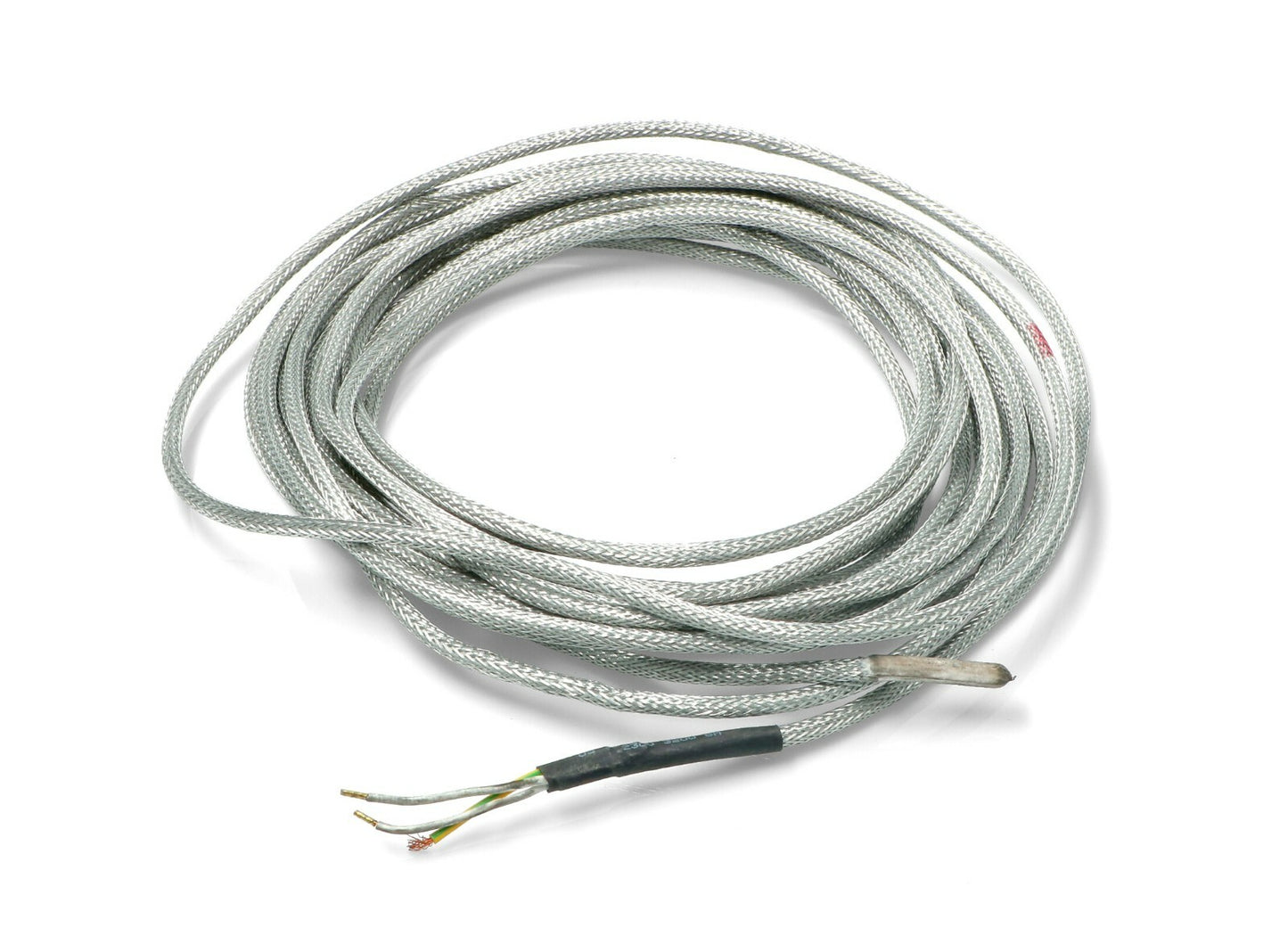 CAVO RISCALDANTE 8mt 320W 220V SILICONICO CALZA in METALLO RESISTENZA FLESSIBILE