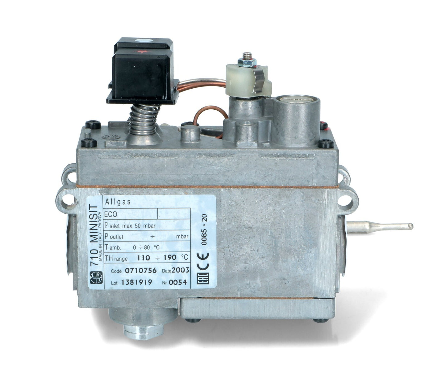 VALVOLA GAS MINISIT FRIGGITRICE MINISIT SIT 0.710.756 CON SONDA 3523949 .