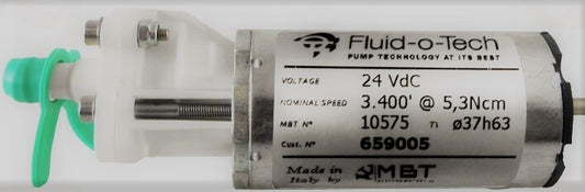 POMPA A INGRANAGGI 24V DC 3400rpm PER LATTE 5115090