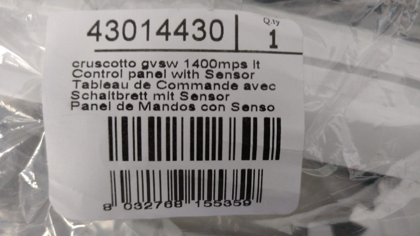 CRUSCOTTO COMANDI PANNELLO CONTROLLO LAVATRICE CANDY ORIGINALE 43014430
