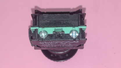 PULSANTE A RILASCIO NERO Ø 40mm