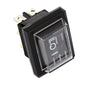 Commutatore bipolare i 0 ii 15a 6 faston con protezione F328