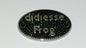 TARGHETTA OVALE DIDIESSE FROG MACCHINA CAFFE' LOGO FREGIO FR013 ORIGINALE