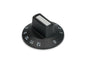 MANOPOLA REGOLAZIONE NERA ø 50mm EGO 0000.524.154 0-12
