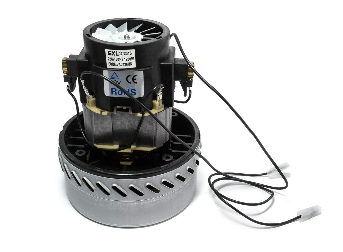 MOTORE ASPIRAPOLVERE 1200W LIQUIDI BIDONI INDUSTRIALE BISTADIO AUTOLAVAGGIO *