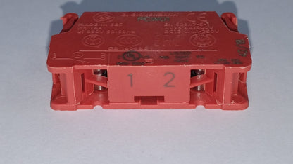 GIOVENZANA CONTATTO FUNZIONE NC A MOLLA 16A 250V 9014071