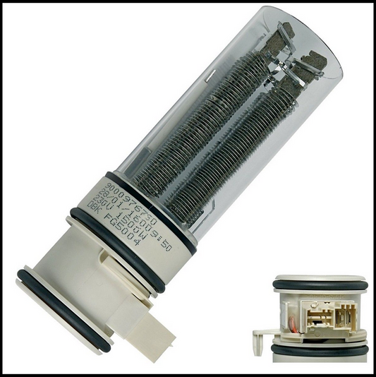 Resistenza zeolite 1500 W 00658791 9000729587 lavastoviglie Bosch Neff Siemens