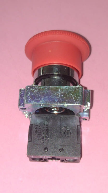 PULSANTE D'EMERGENZA A RILASCIO ROSSO Ø40mm