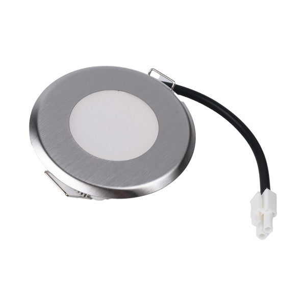 FARETTO CAPPA LED Ø INCASSO 48mm 2W 220V UNIVERSALE Ø ESTERNO 73,5mm