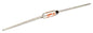 Fusibile termico assiale 77°C 250V 10A termofusibile cut-offs