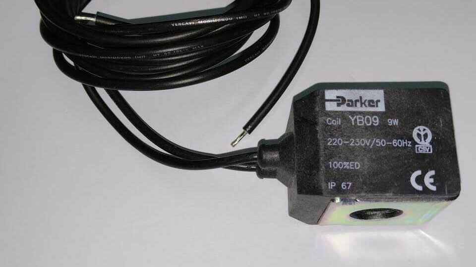 BOBINA PARKER YB09 220/230V 9W 50/60HZ Cod. 1120361