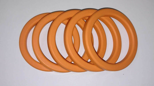 GUARNIZIONE SOTTOCOPPA FAEMA PIANA 72,7x57xH.8mm 80SH SILICONE ARANCIONE FDA 1pz