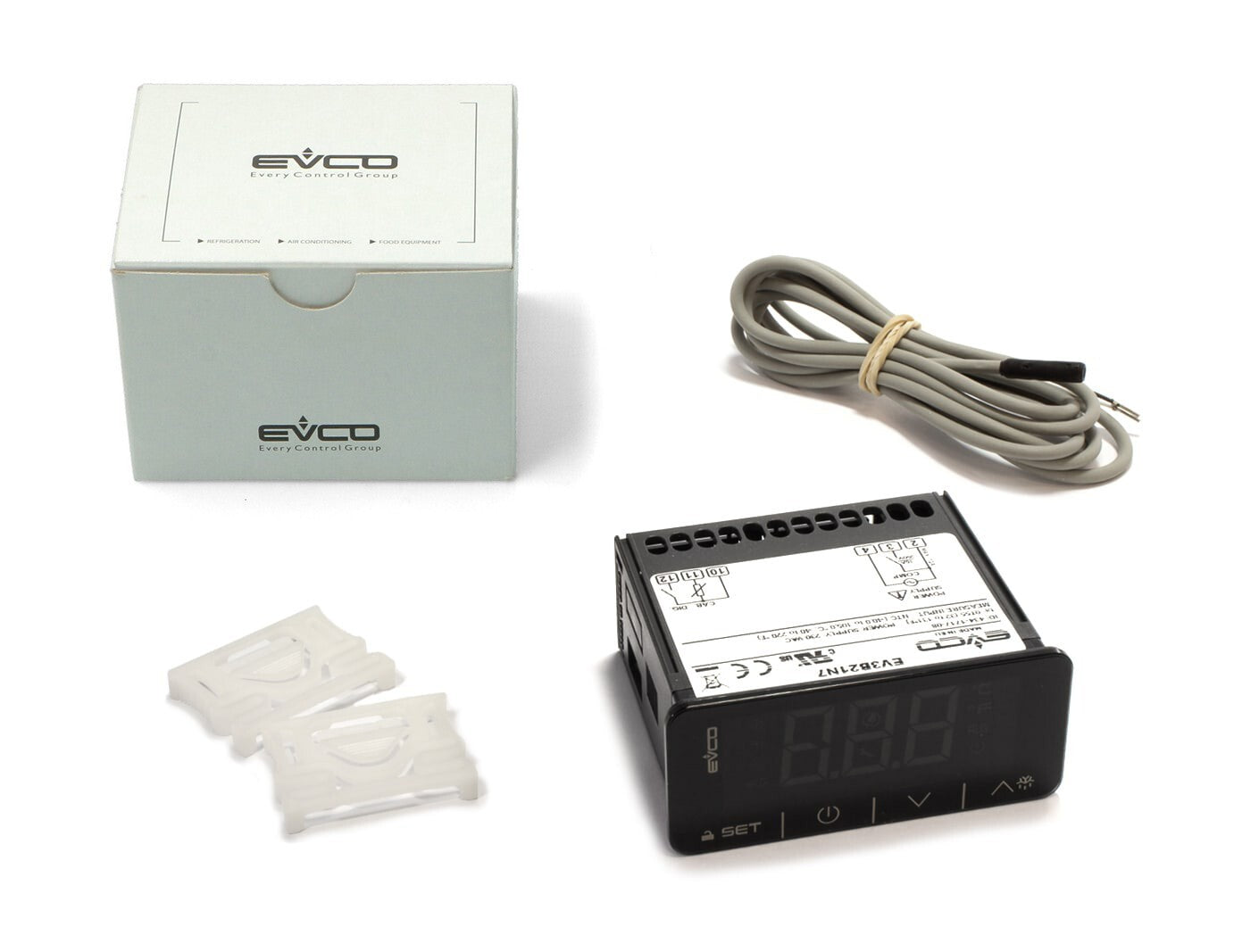 TERMOSTATO DIGITALE C/SONDA 230V EVCO EV3B21N7 5109745