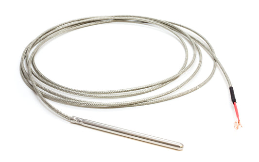 SONDA PT100 3mt VETROTEX +600°C 3 FILI 6x100mm *