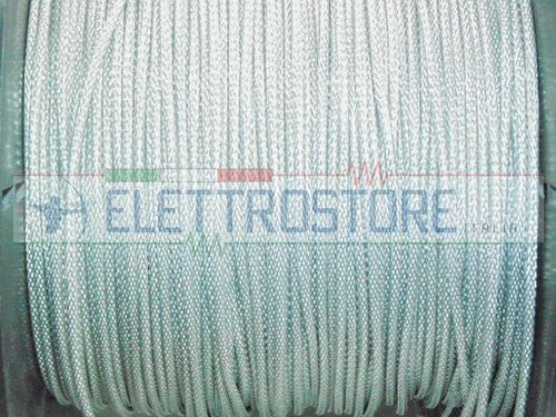 CAVO RISCALDANTE SILICONE/RETE METALLICA 30W 230V 1mt "VENDITA AL METRO"