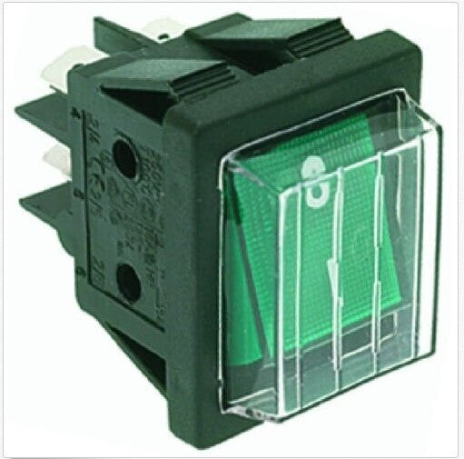 INTERRUTTORE BIPOLARE VERDE 16A 250V 3319012