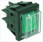 INTERRUTTORE BIPOLARE VERDE 16A 250V 3319012